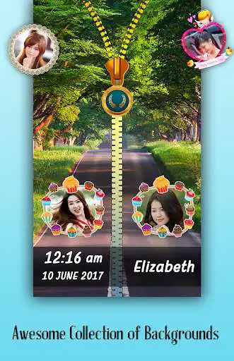 Play Road Zipper Lock Screen  and enjoy Road Zipper Lock Screen with UptoPlay