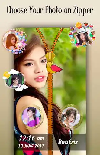 Play Road Zipper Lock Screen as an online game Road Zipper Lock Screen with UptoPlay
