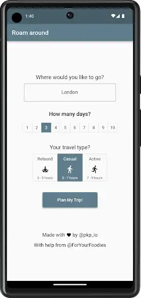 Play Roam Around - AI Trip planner  and enjoy Roam Around - AI Trip planner with UptoPlay