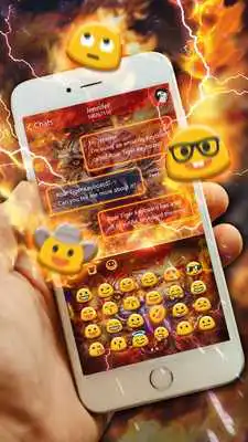 Play Roar Tiger Keyboard Theme