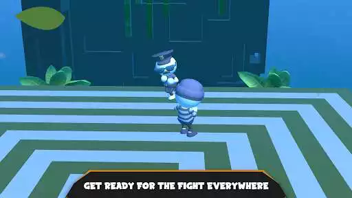 Play Robber Vs Police Officer: Fighting as an online game Robber Vs Police Officer: Fighting with UptoPlay