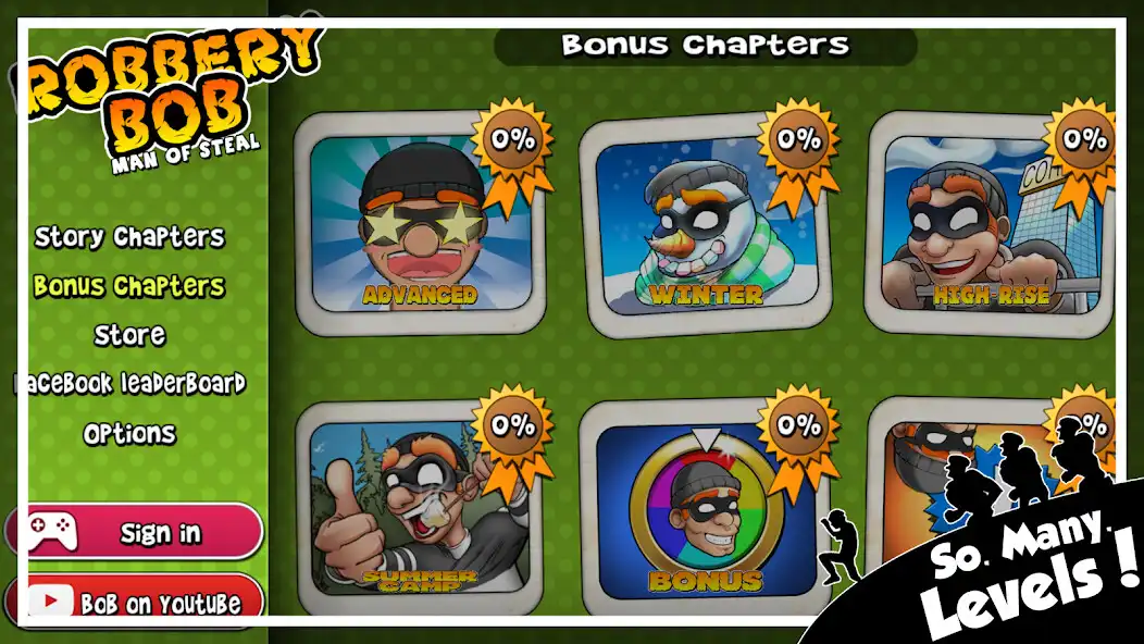 Play Robbery Bob - King of Sneak as an online game Robbery Bob - King of Sneak with UptoPlay