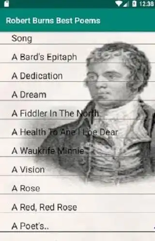 Play Robert Burns Poems  and enjoy Robert Burns Poems with UptoPlay