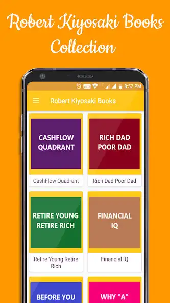 Play Robert Kiyosaki Books Summary  and enjoy Robert Kiyosaki Books Summary with UptoPlay