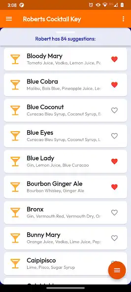 Play Roberts Cocktail Key - Recipes as an online game Roberts Cocktail Key - Recipes with UptoPlay
