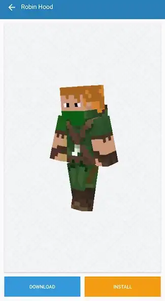 Play Robin Hood Skins PE Minecraft  and enjoy Robin Hood Skins PE Minecraft with UptoPlay