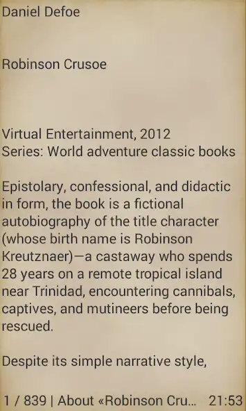 Play Robinson Crusoe as an online game Robinson Crusoe with UptoPlay