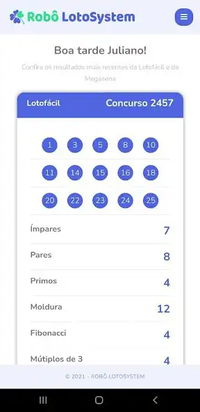 Play Robô LotoSystem as an online game Robô LotoSystem with UptoPlay