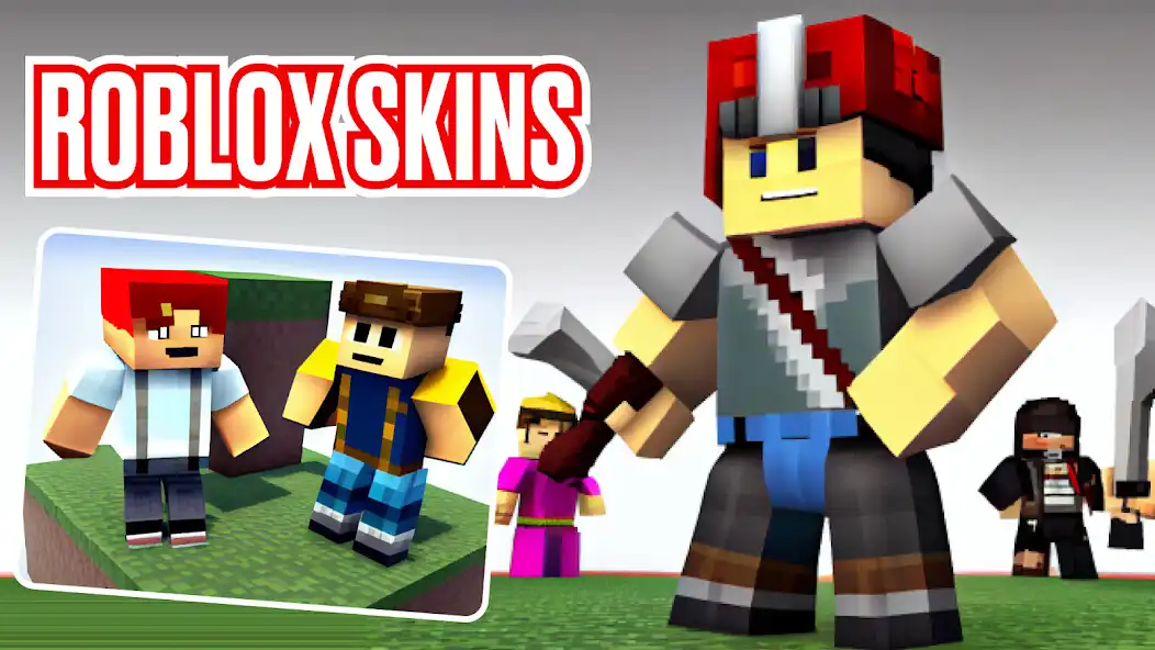 Play Roblox Maps and Skins for MCPE as an online game Roblox Maps and Skins for MCPE with UptoPlay