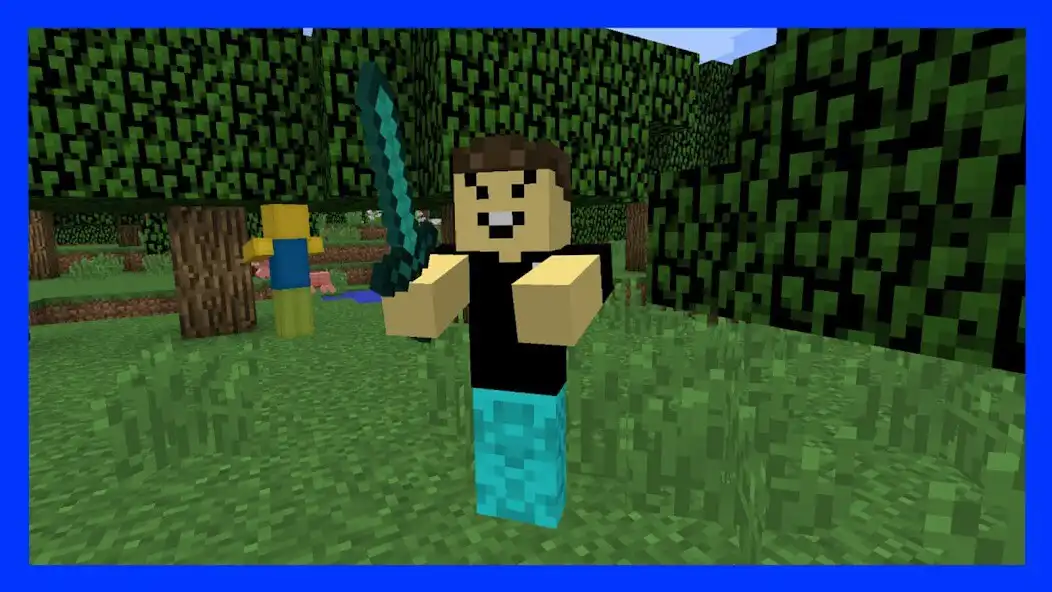 Play Roblox Mod Minecraft as an online game Roblox Mod Minecraft with UptoPlay