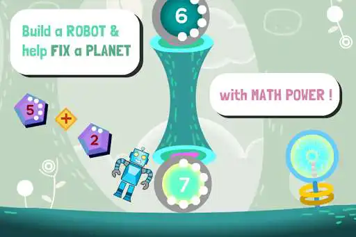 Play Robo Maths Age 6 - 8 Lite