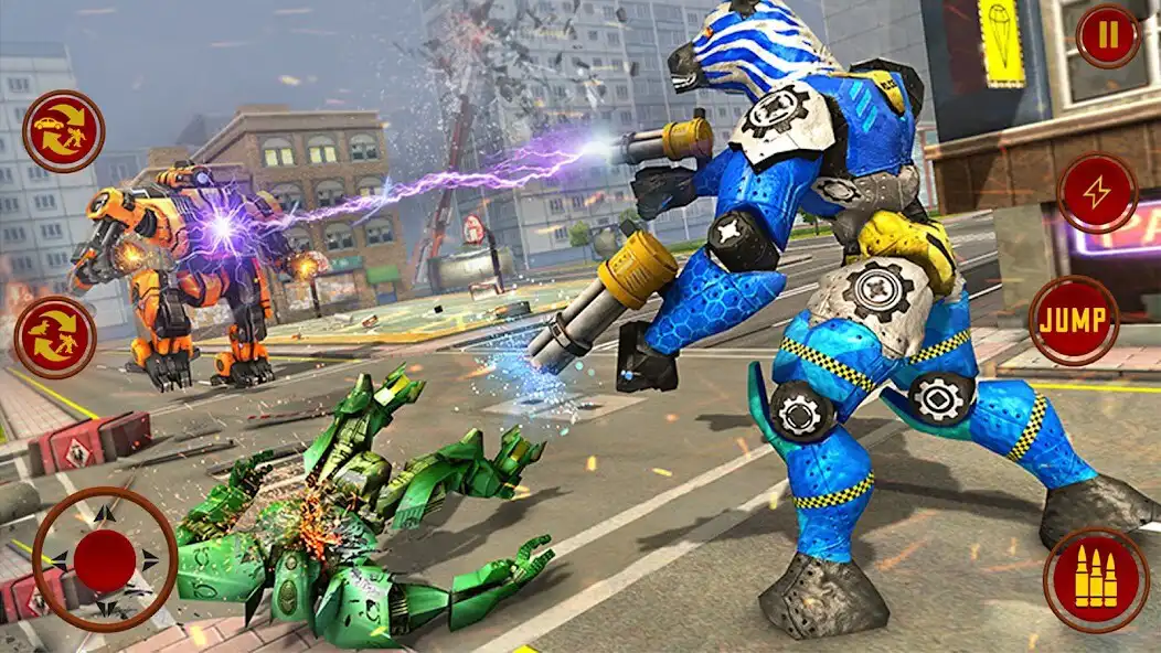 Play Robort Dino: Car Transformer as an online game Robort Dino: Car Transformer with UptoPlay