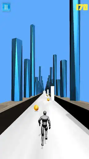 Play RoboRun - Fastest Running Game With Robot. as an online game RoboRun - Fastest Running Game With Robot. with UptoPlay