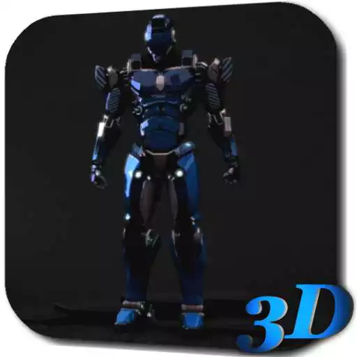 Free play online Robot 3D Live Wallpaper APK
