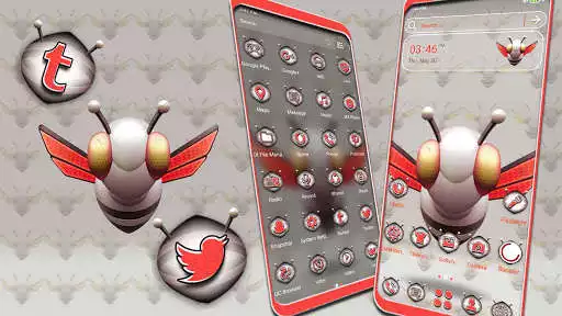 Play Robot Bee Launcher Theme  and enjoy Robot Bee Launcher Theme with UptoPlay