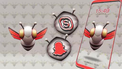 Play Robot Bee Launcher Theme as an online game Robot Bee Launcher Theme with UptoPlay