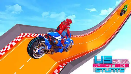 Play Robot Bike Race 3D : Bike Game  and enjoy Robot Bike Race 3D : Bike Game with UptoPlay