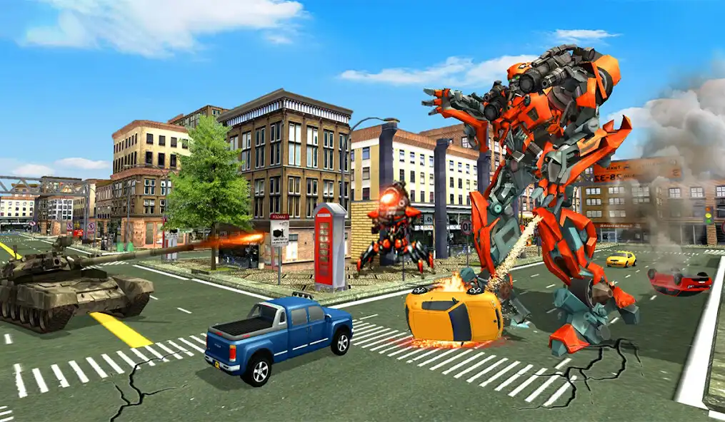 Play Robot Car Transformation Game  and enjoy Robot Car Transformation Game with UptoPlay