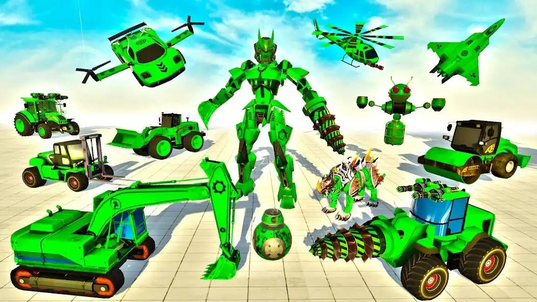 Play Robot Car Transforms: Car Game  and enjoy Robot Car Transforms: Car Game with UptoPlay