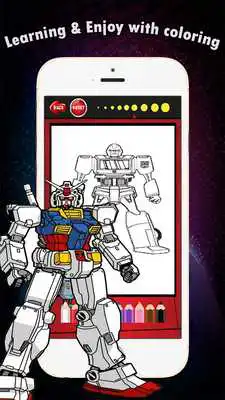 Play Robot Coloring Book - Kids Fun