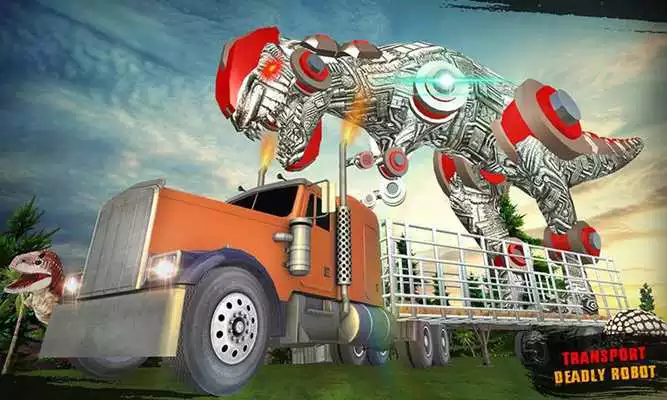 Play Robot Dinosaur Transform Future Underwater Game