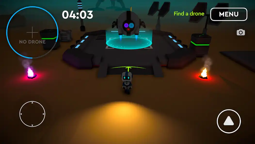 Play ROBOT Escape MARS 3D game idle as an online game ROBOT Escape MARS 3D game idle with UptoPlay