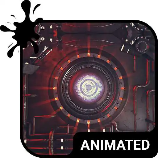 Free play online Robot Eye Animated Keyboard + Live Wallpaper APK