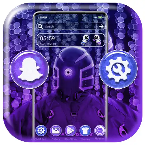 Play Robot Eye Mask Theme APK Play Robot Eye Mask Theme APK