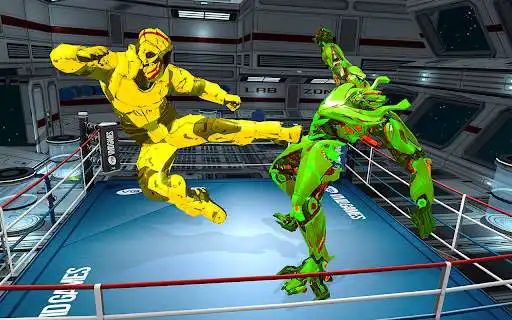 Play Robot Fighting 3D : Street Fighting Kang Fu Game  and enjoy Robot Fighting 3D : Street Fighting Kang Fu Game with UptoPlay