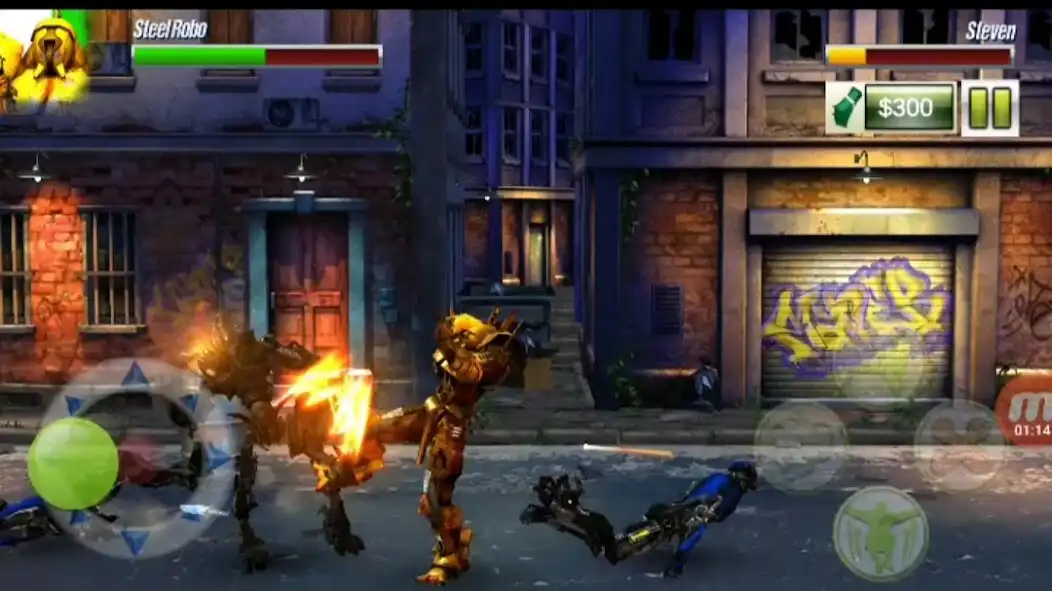 Play Robot Fighting Game as an online game Robot Fighting Game with UptoPlay