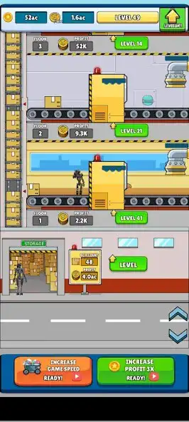 Play Robot Food Factory Tycoon as an online game Robot Food Factory Tycoon with UptoPlay