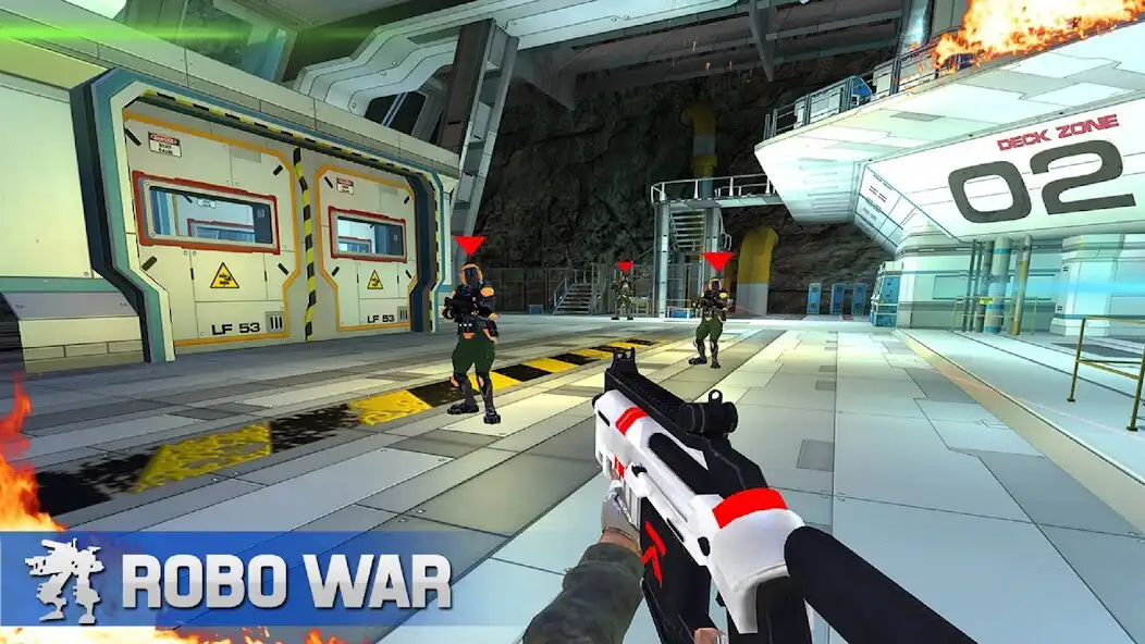 Play Robot Gun Shooting Games War  and enjoy Robot Gun Shooting Games War with UptoPlay