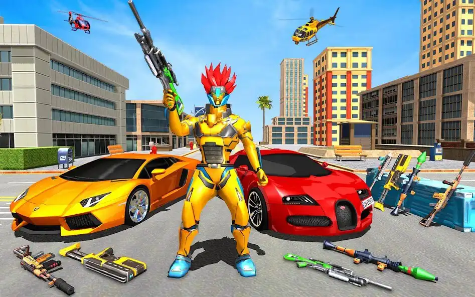 Play Robot Hero Game - Robot Game as an online game Robot Hero Game - Robot Game with UptoPlay