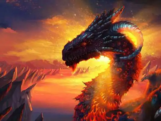 Play Robotic Dragon Live Wallpaper