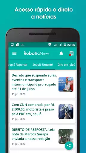 Play Robotic News as an online game Robotic News with UptoPlay