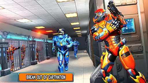 Play Robot Jail Prison Break Escape as an online game Robot Jail Prison Break Escape with UptoPlay