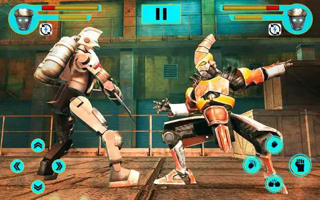 Play Robot Kung Fu Street Action