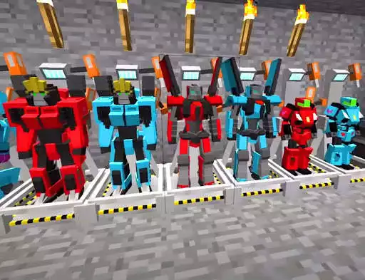 Play Robot Mod Addon as an online game Robot Mod Addon with UptoPlay