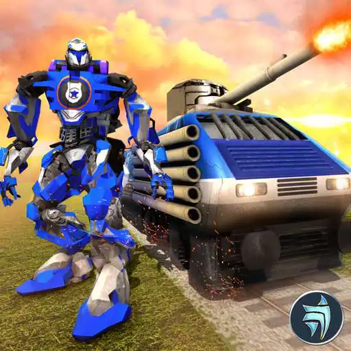 Free play online Robot Police Train Transformation FPS Shooter  APK