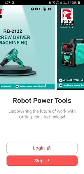 Play Robot Power Tools as an online game Robot Power Tools with UptoPlay