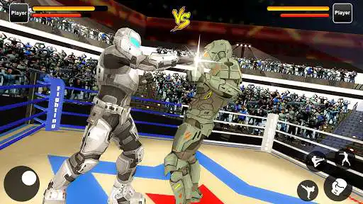 Play Robot Ring Fighting Real Robot VS Superhero Robot  and enjoy Robot Ring Fighting Real Robot VS Superhero Robot with UptoPlay