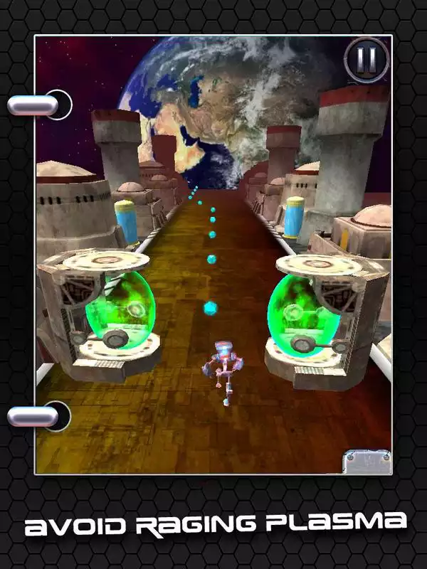 Play Robot Run Galaxy Space