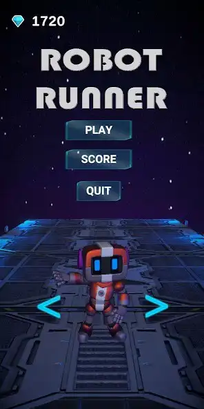 Play Robot Runner 3d : Endless as an online game Robot Runner 3d : Endless with UptoPlay