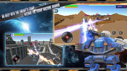 Play Robots Arena 3D  and enjoy Robots Arena 3D with UptoPlay