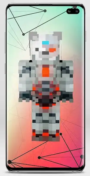Play Robot Skin for Minecraft as an online game Robot Skin for Minecraft with UptoPlay
