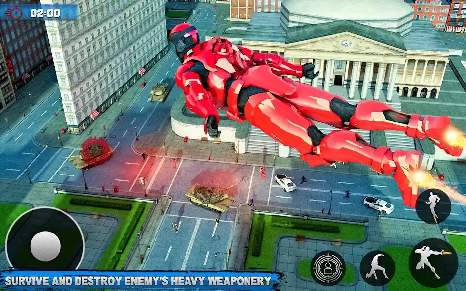 Play Robot Sky Rescue Simulator  and enjoy Robot Sky Rescue Simulator with UptoPlay
