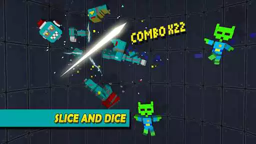 Play Robot Slicer Ninja Craft