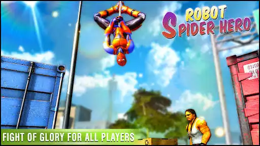 Play Robot Spider Hero: Strange Superhero Fighting Game as an online game Robot Spider Hero: Strange Superhero Fighting Game with UptoPlay