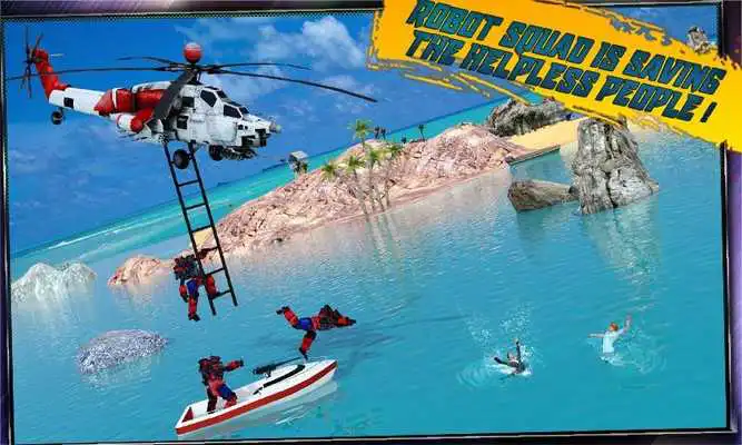 Play Robot Squad Life Guards Rescue Hero Survival Games