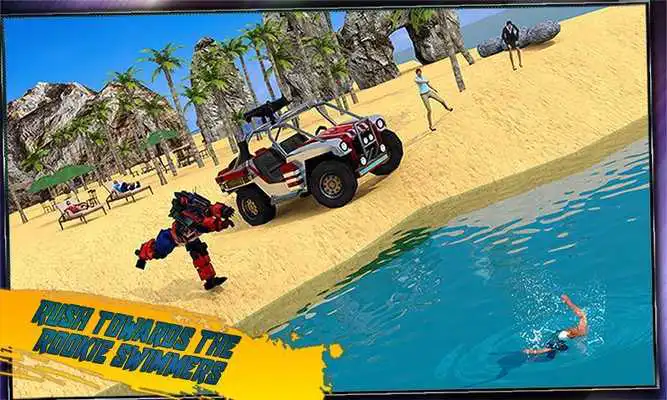 Play Robot Squad Life Guards Rescue Hero Survival Games